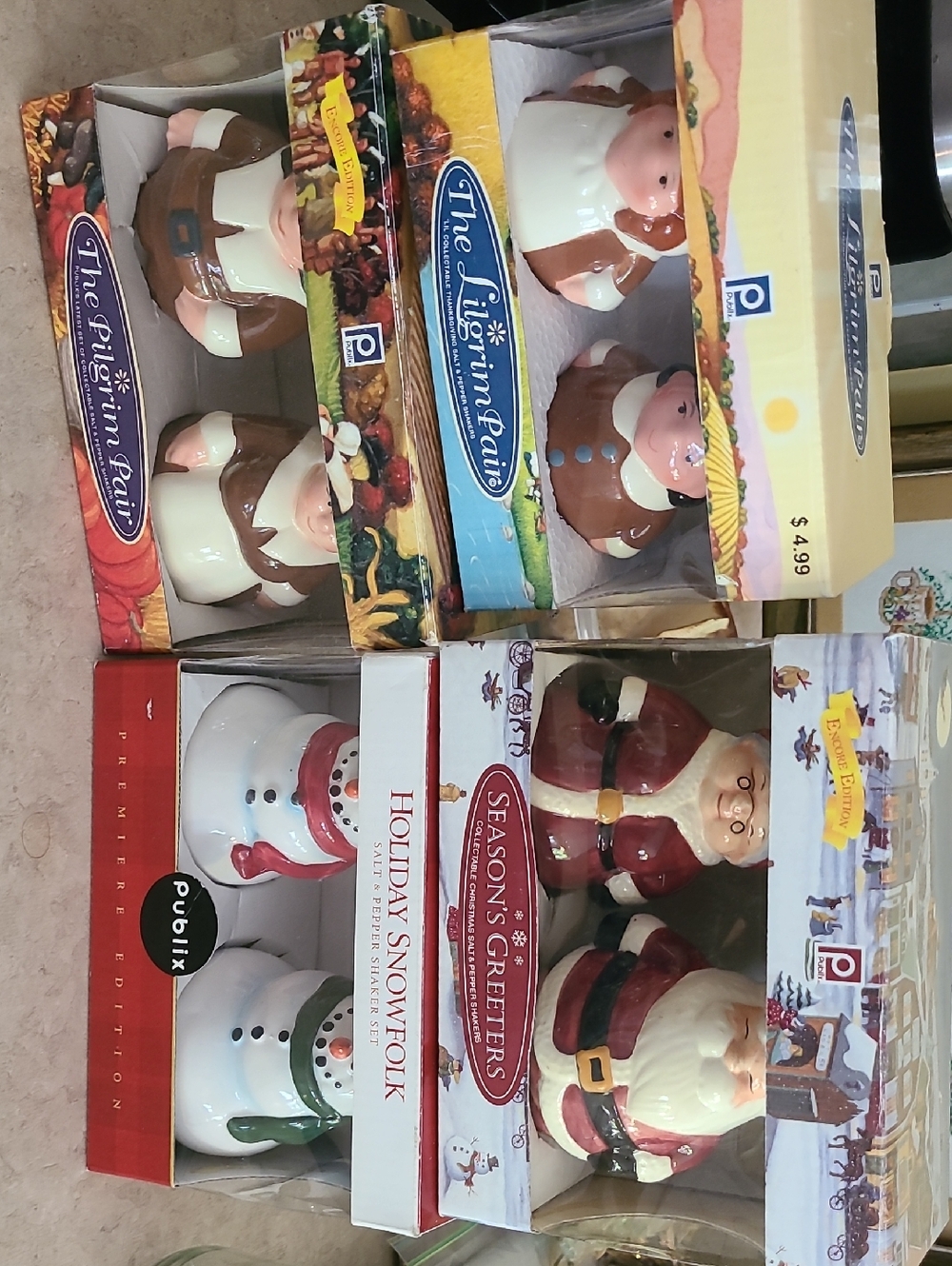 Publix Salt & Pepper Shakers